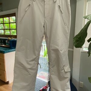 New Turbine Women’s Snowboard/Ski Pants Size S Color Cool White